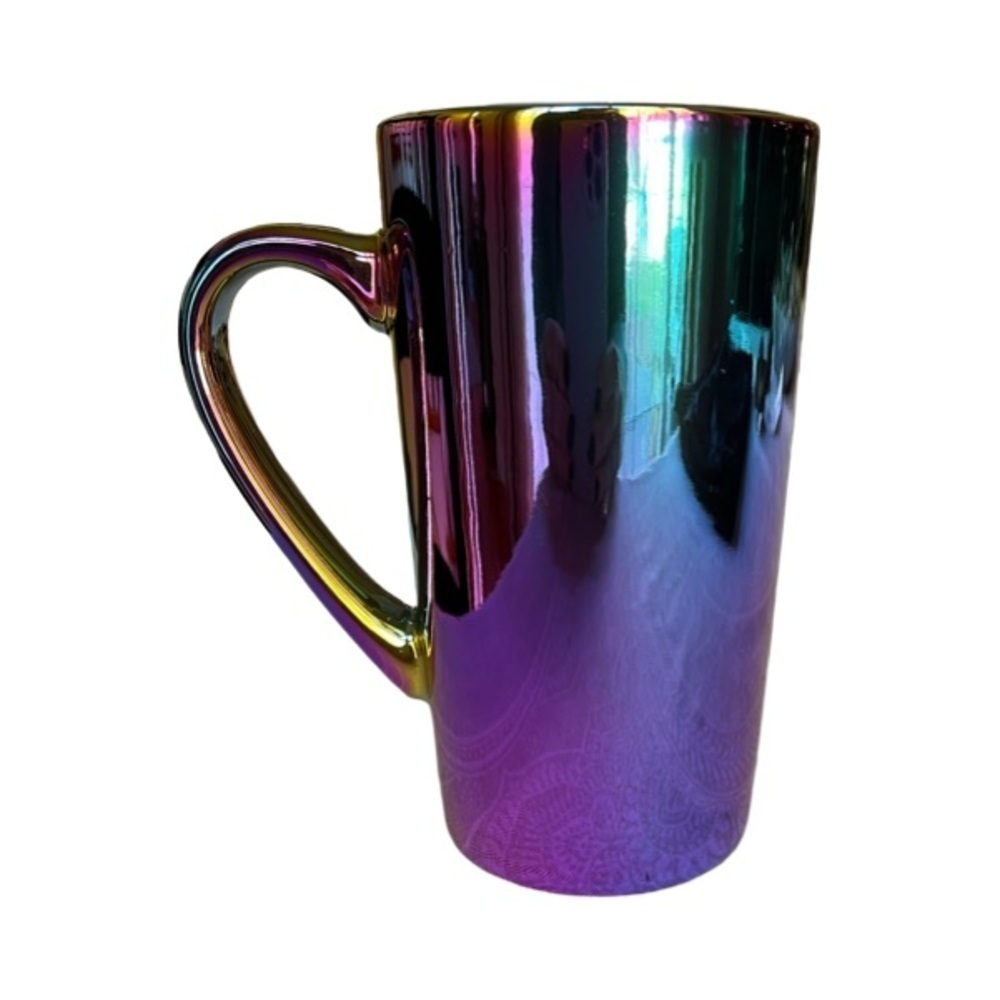 Starbucks Mug Iridescent with Logo Collectible Holiday 2022 Tall 16 oz. - Picture 3 of 6